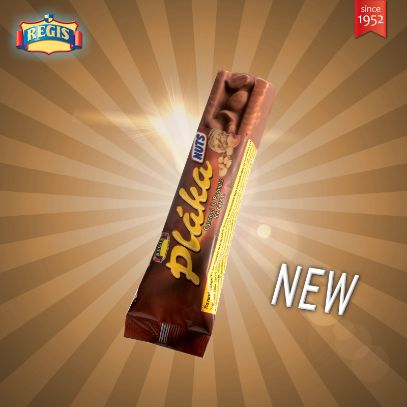 New REGIS Plaka Nuts Ice Cream
